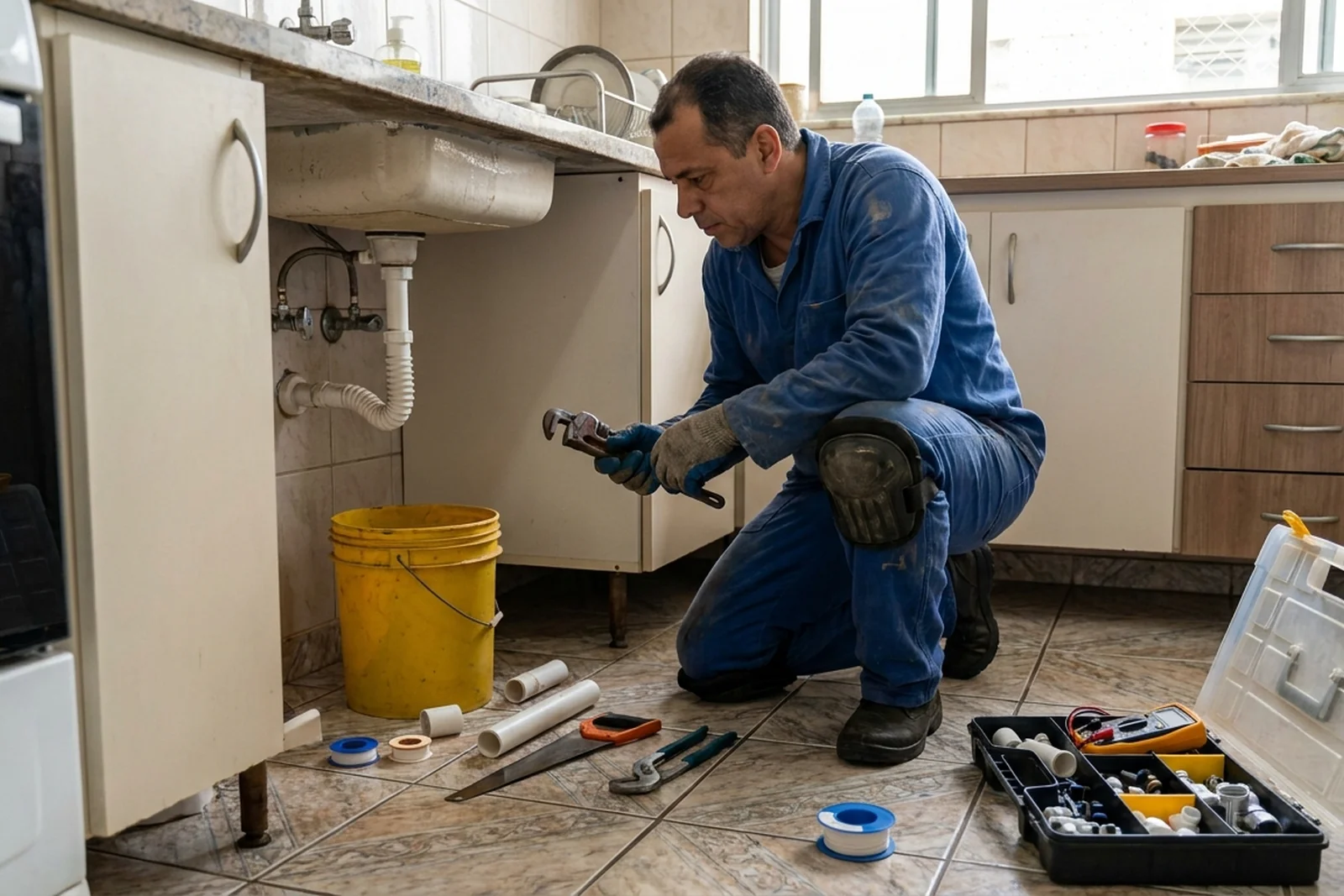 Reparos hidráulicos e detecção de vazamento em Belo Horizonte-MG